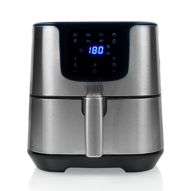 Freidora Por Aire Sin Aceite Princess Aerofryer Deluxe Digital Xxl 182060 1700w Capacidad 5.5l