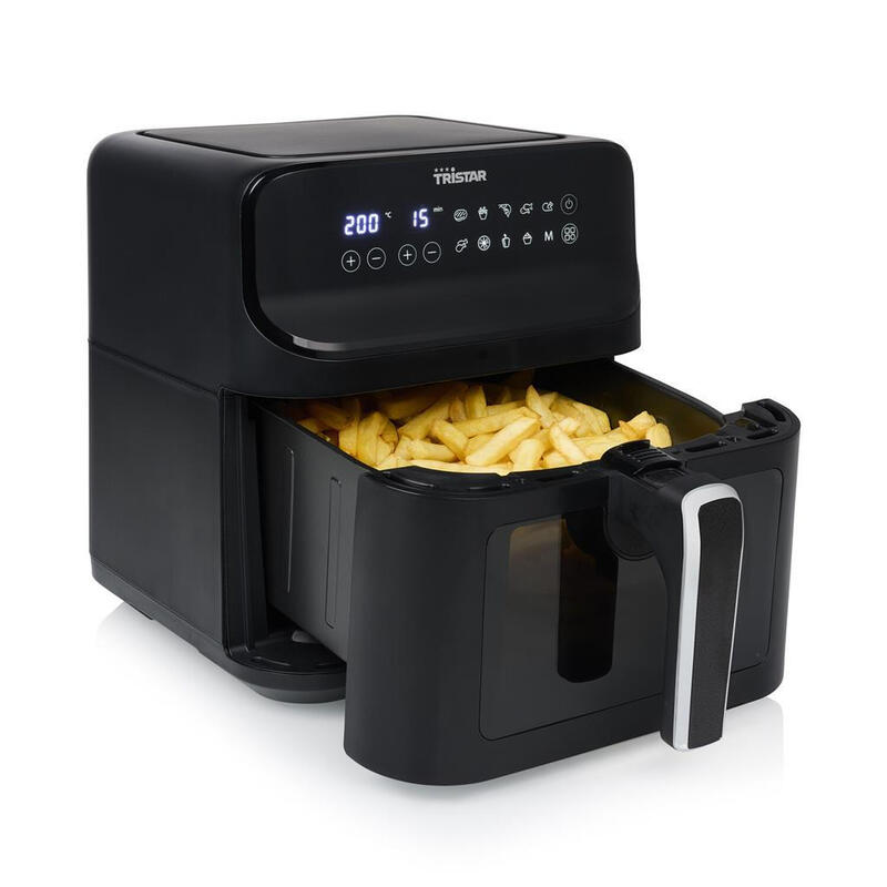 Freidora Por Aire Sin Aceite Tristar Fr-9037 Aerofryer 1350w Capacidad 6.2l