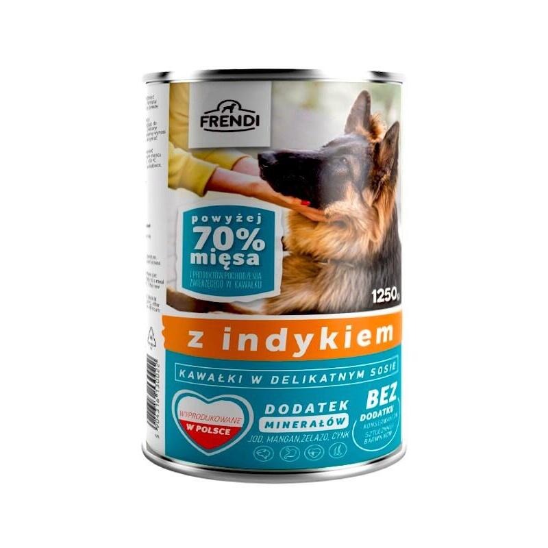 Frendi With Turkey Chunks In Delicate Sauce - Comida Húmeda Para Perros - 1250g