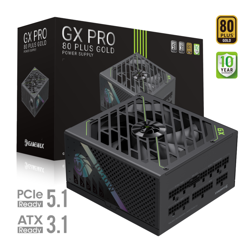 Fuente Alimentacion Gamemax Psu Gx Pro 1050g 1050w Gold Full Modular