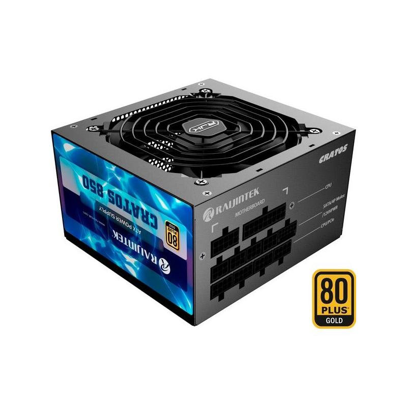 Fuente Alimentacíon Raijintek Cratos 850 Negro 850w 0r30b00007