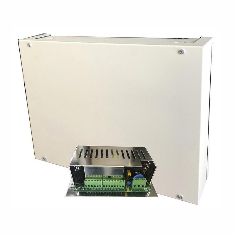 Fuente De Alimentación 12v 4a Certificada Grado 3 Caja Metálica Grande 400x300x90mm