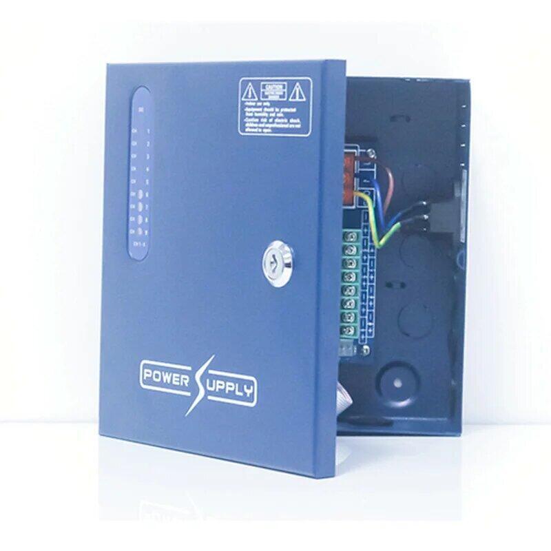 Fuente De Alimentación Cctv 12v 10a 9 Salidas Folksafe