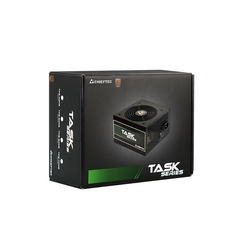 Fuente De Alimentacion Chieftec Tps-500s 500 W 24-Pin Atx Atx Negro