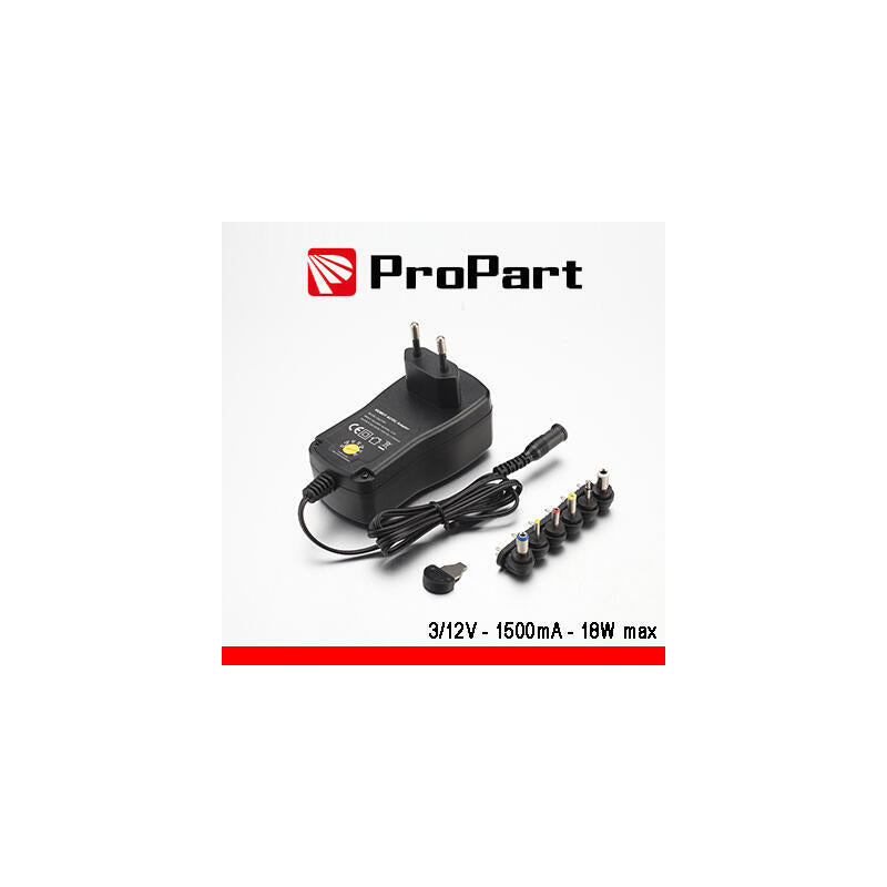Fuente De Alimentación De Conmutación 3-12v 1500ma 18w Max