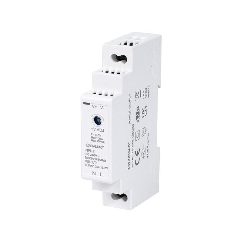 Fuente De Alimentación Din Yingjiao Ysds 12v 1,25a 15w