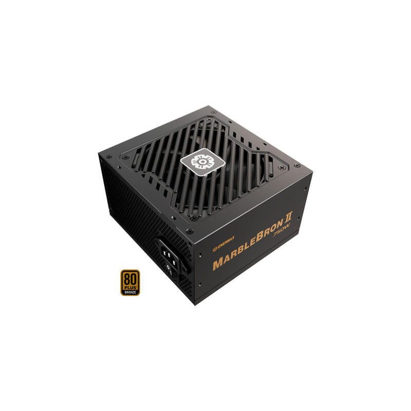 Fuente De Alimentación Enermax Marblebron Ii 750w, Negro, 1x Gpu De Alta Potencia De 12 Pines, 4x Pcie, Gestión De Cables, 750 Vatios Emb750ewt-Mac