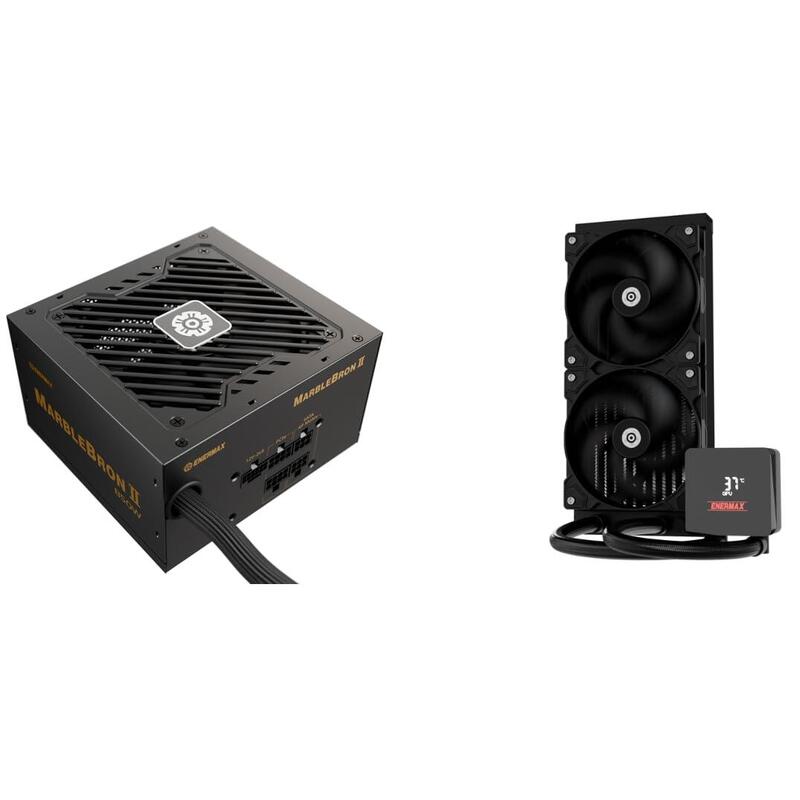 Fuente De Alimentacion Enermax Marblebron Ii 850w + Liqmax Iv 240 Mm Bundle (Negro, 850 Watt) Emb850-Lmiv240