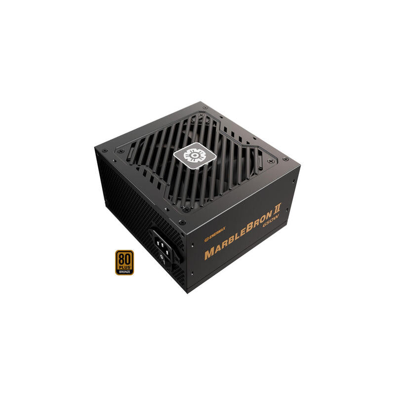 Fuente De Alimentación Enermax Marblon Ii 650w Negro, 2x Pcie, Administración De Cables, 650 Vatios Emb650awt-Mac