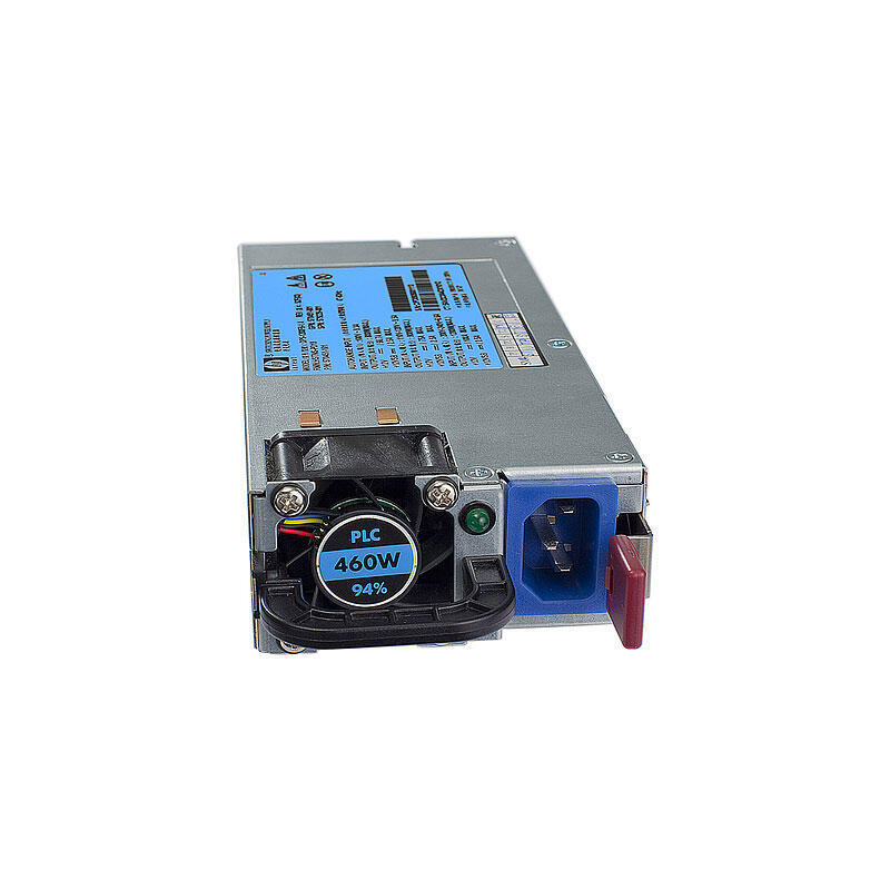 Fuente De Alimentacion Hpe Redundante 503296-B21 460w Proliant Gen6/Gen7/Gen8 /80+ Gold 503296-B21