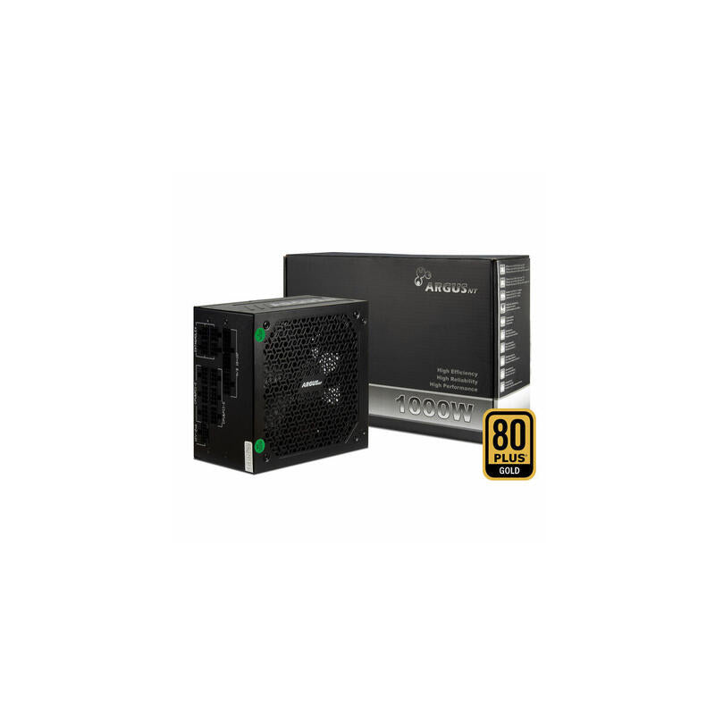 Fuente De Alimentación Inter-Tech Ha-1000ba4 Negra, 1x Gpu De Alta Potencia De 12 Pines, 3x Pcie, Gestión De Cables, 1000 Vatios 88882235