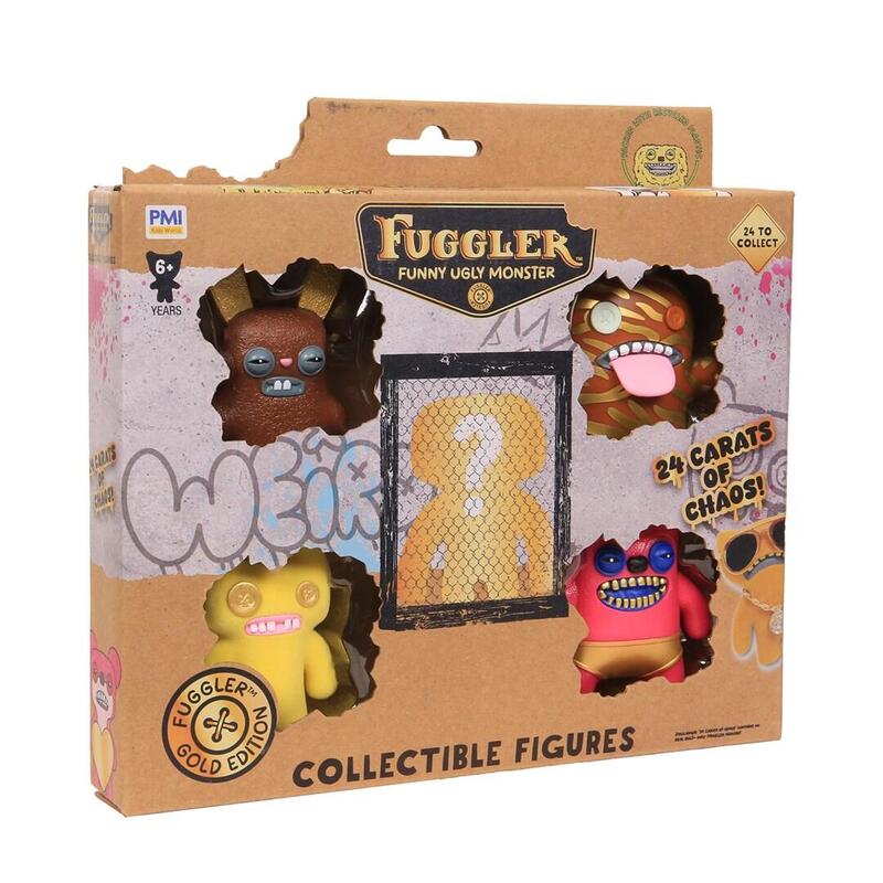 Fuggler S3 Gold Edition Figures - 5 Pack Deluxe Box (Assortment)