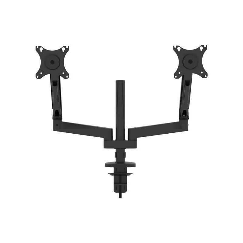 Full Motion Twin Screen Desk Mount