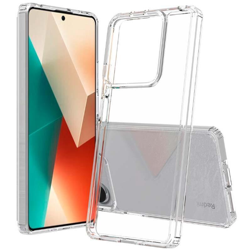 Funda Antigolpes Premium Para Xiaomi Redmi Note 13 5g Acrílico Anti-Amarillo Transparente