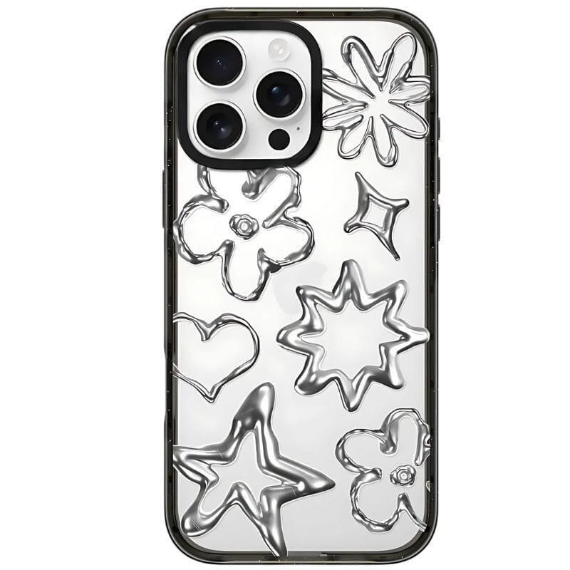 Funda Chrome Doodles Iphone 16 Pro