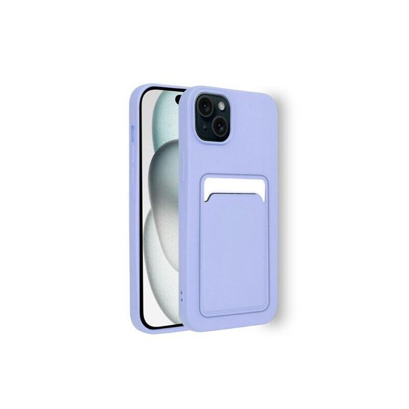 Funda Cool Iphone 15 Card Violeta