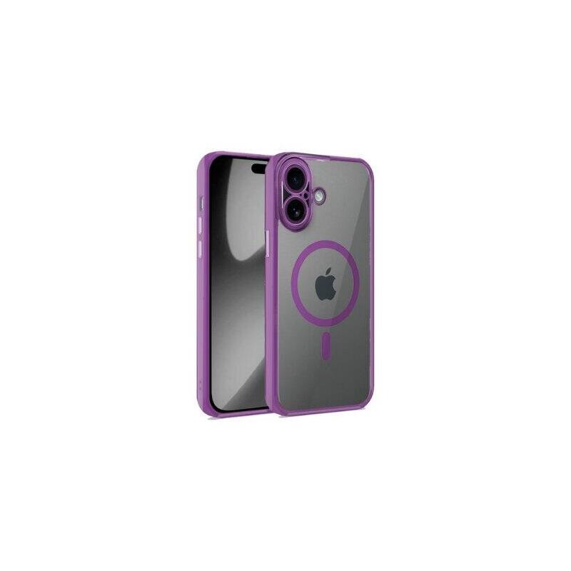 Funda Cool Iphone 17 Magnetica Borde Violeta