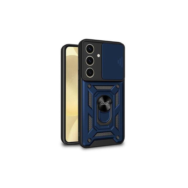 Funda Cool Samsung S926 Galaxy S24 /S25 Ring Azul