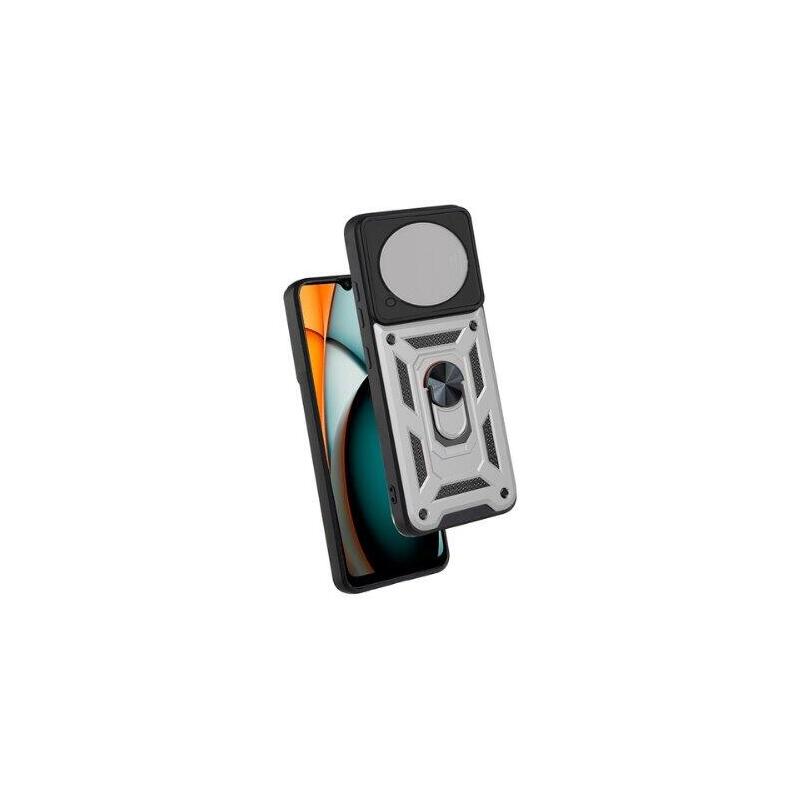 Funda Cool Xiaomi Redmi A3 Hard Ring Plata