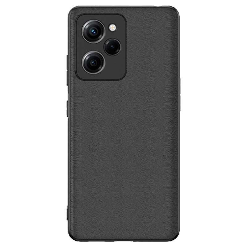 Funda De Polipiel Xiaomi Poco X5 Pro / Redmi Note 12 Pro 5g Negro