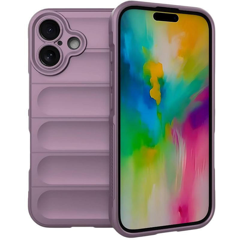 Funda De Silicona Wave Iphone 16 Lavanda