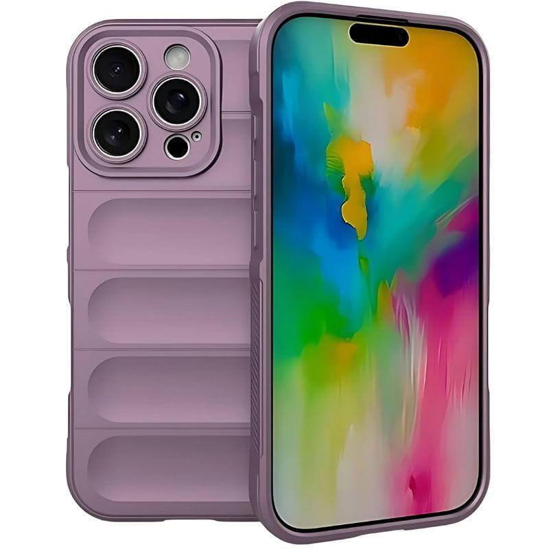 Funda De Silicona Wave Iphone 16 Pro Max Lavanda
