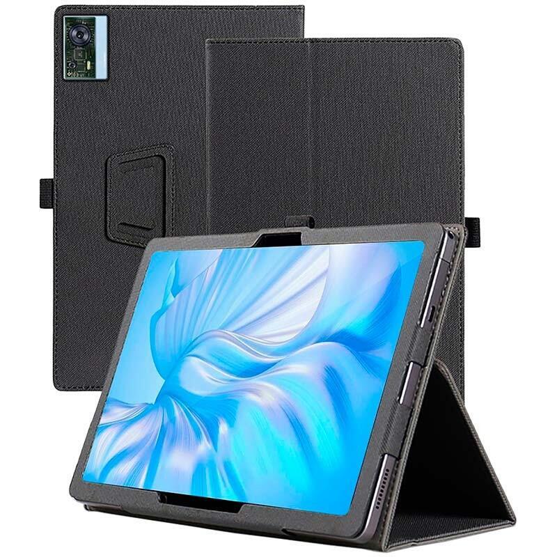 Funda Inteligente De Pu Oukitel Ot5s Con Soporte Negro