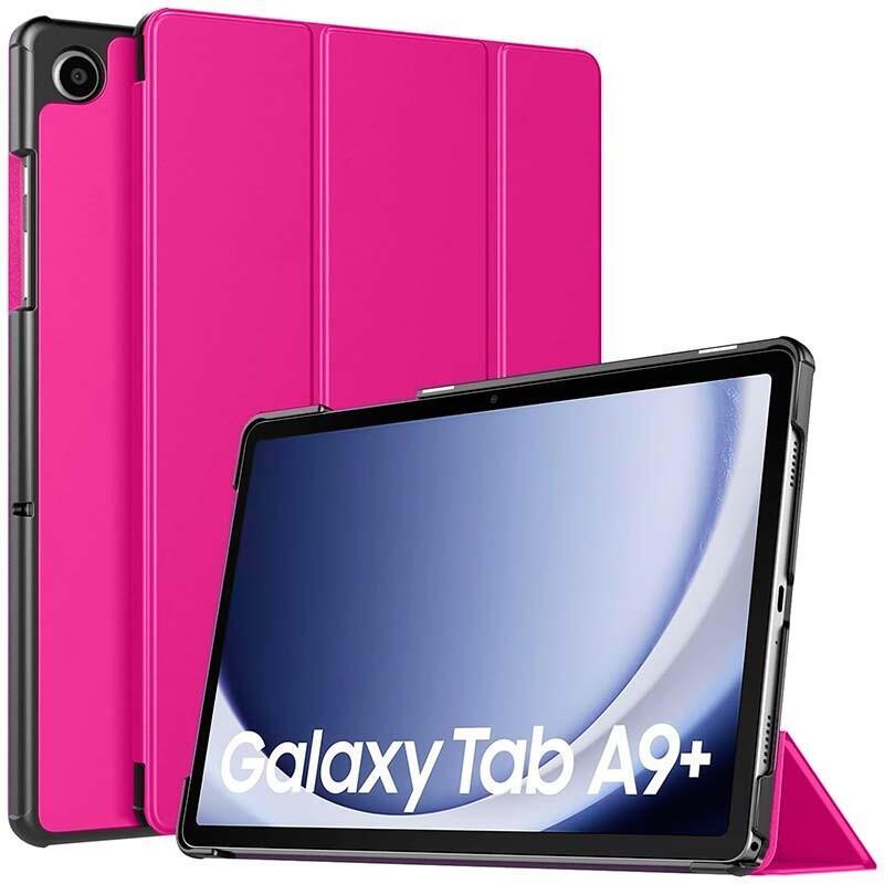 Funda Inteligente Samsung Galaxy Tab A9+ Con Soporte Morado