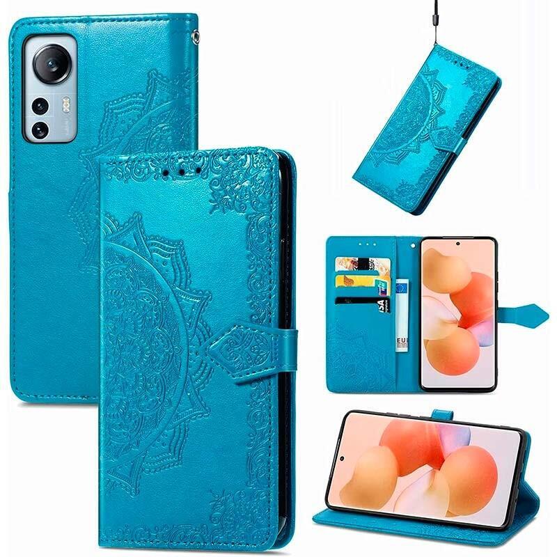 Funda Libro Mandala Xiaomi 12 / 12x Azul