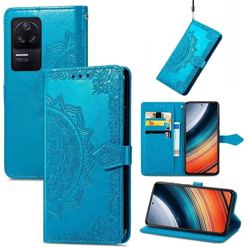 Funda Libro Mandala Xiaomi Poco F4 Azul