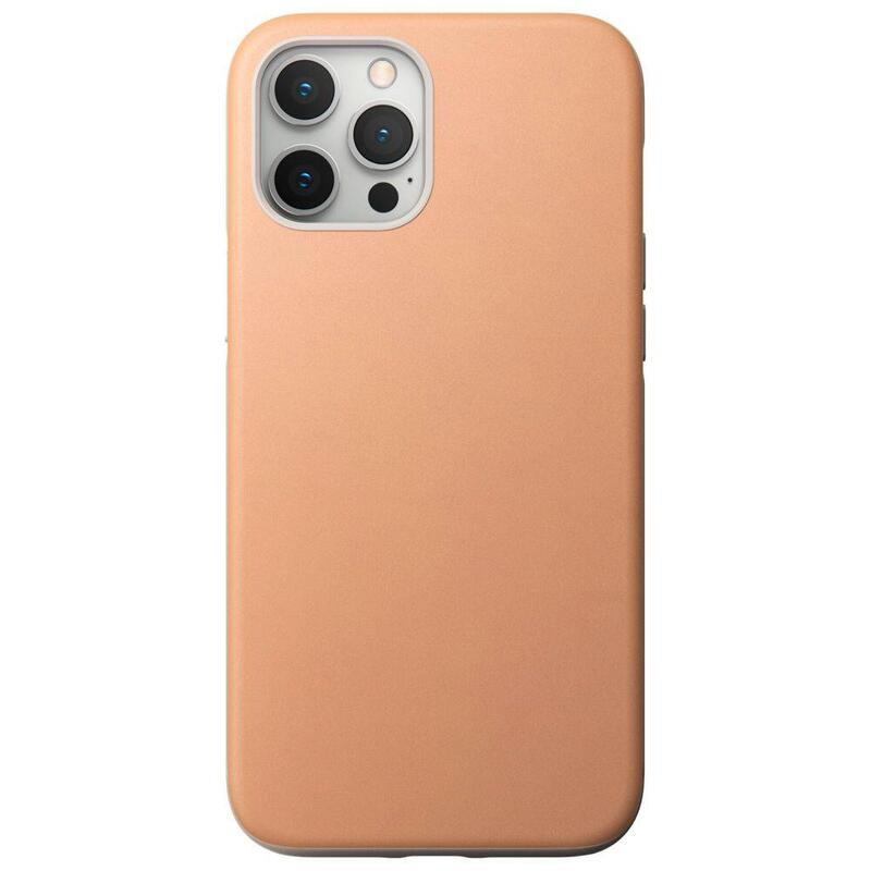 Funda Moderna Nomad Magsafe Piel Naturaleza Iphone 12 Pro Max