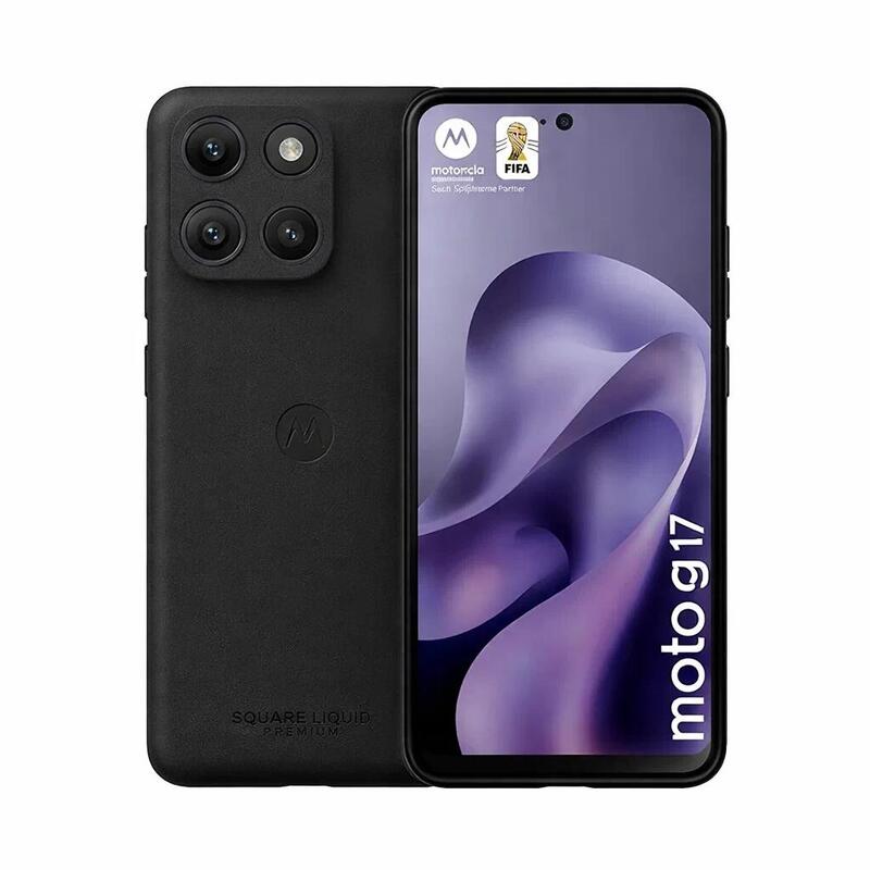 Funda Motorola G17 Square Liquid Premium Negro