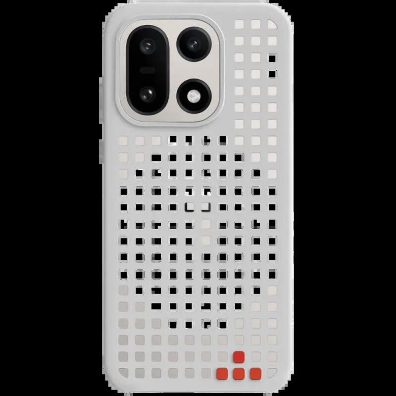 Funda Oneplus 15 Hole-Pattern Magnetic Case Gris