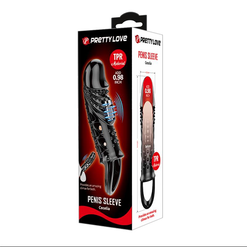 Pretty Love - Cecelia Funda Pene Negro