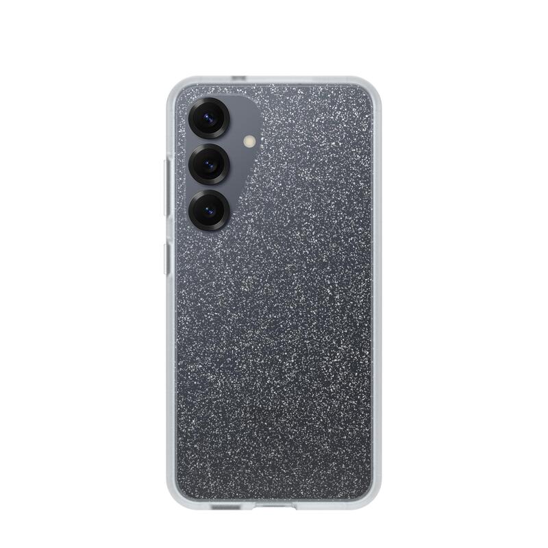 Funda Para Samsung Galaxy S25 Otterbox React Series,Resistente A Golpes Y Caídas,Ultra-Fina, Protectora,Testada Con Los Estándares Militares Anticaídas, Stardust/Transparente