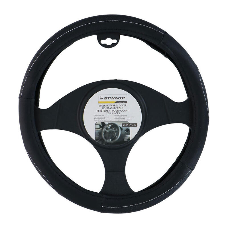Funda Para Volante De Ø37-39 Cm Detalle Gris