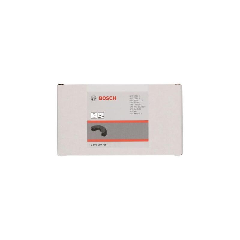 Funda Protectora Bosch Professional 2608000758, 125 Mm Negra, Para Amoladoras Angulares Pequeñas, Para Cortar Y Separar 2608000758