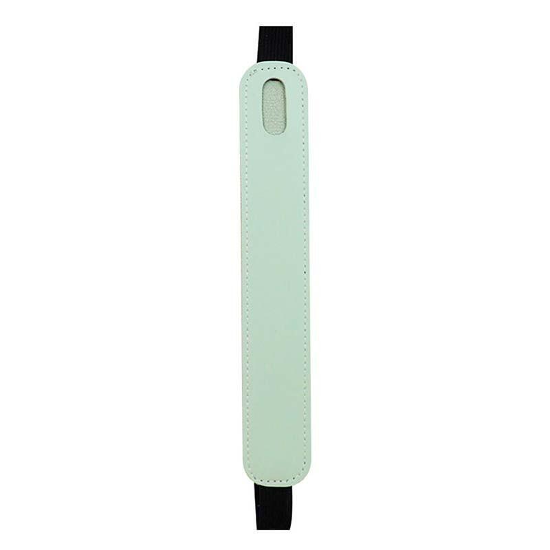 Funda Pu Para Stylus Pen Universal Con Banda Elástica Verde