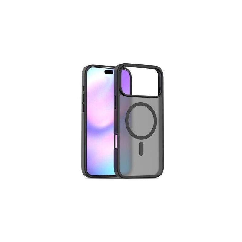 Funda Qcharx Mate Premium Iphone 17 Negro