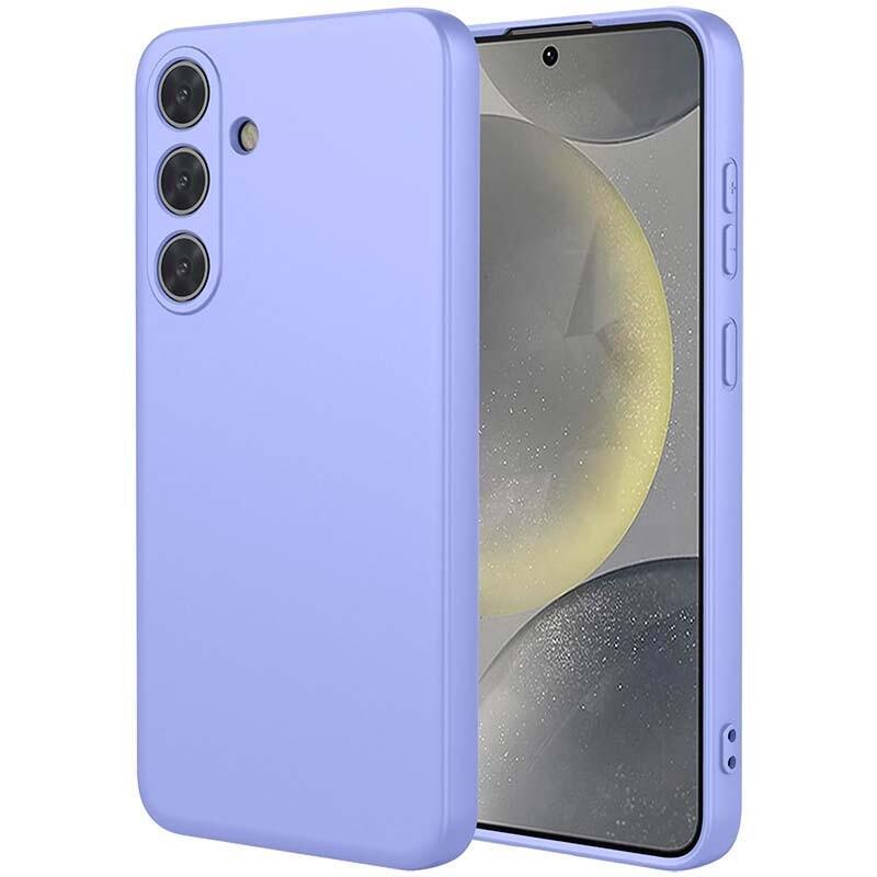 Funda Samsung Galaxy S25 5g Square Liquid Premium Lavanda