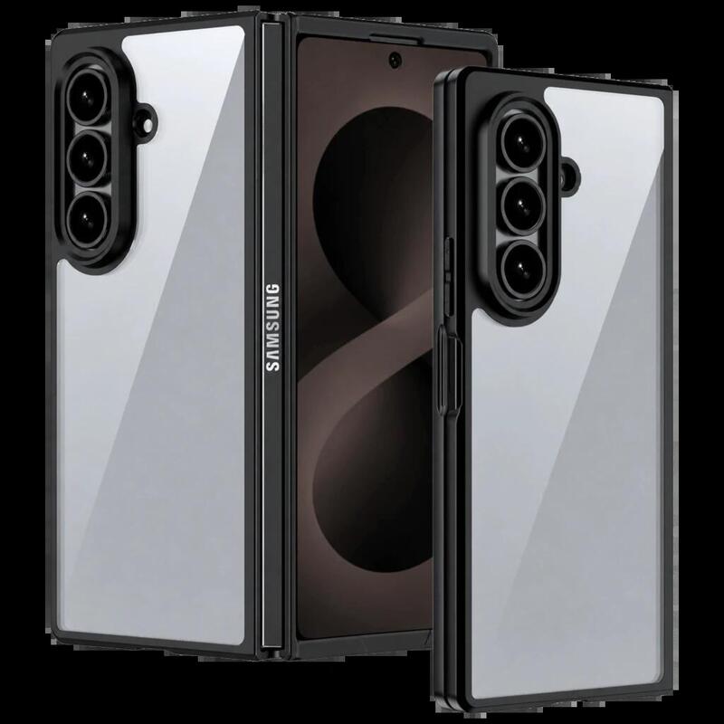 Funda Samsung Galaxy Z Fold 8 Ultra Square Hard Premium Negro