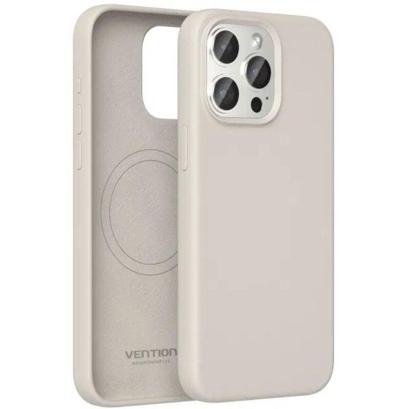Funda Silicona Con Magsafe Vention Kuem0-30 Compatible Con Iphone 14 Pro Gris Grava
