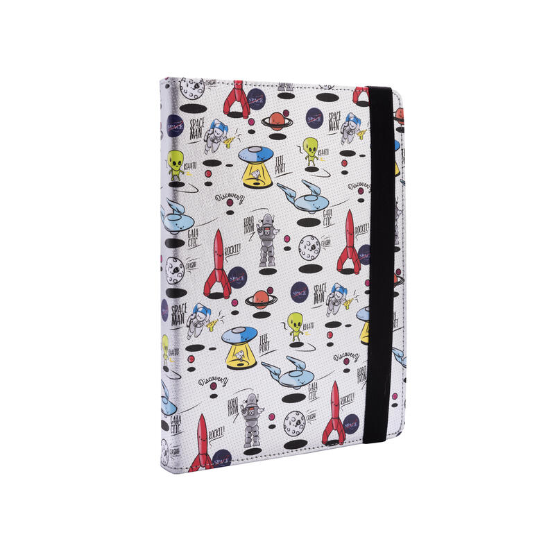 Funda Tablet Universal Silver Ht 9-10.1 Space Silver Metal