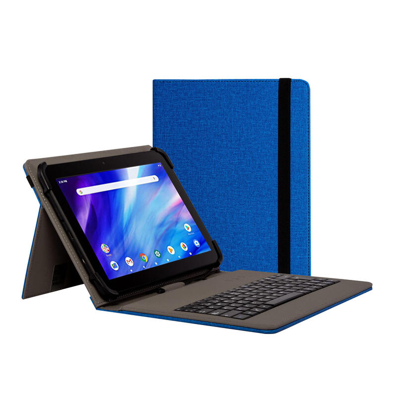 Funda Teclado Usb 10 1 Azul