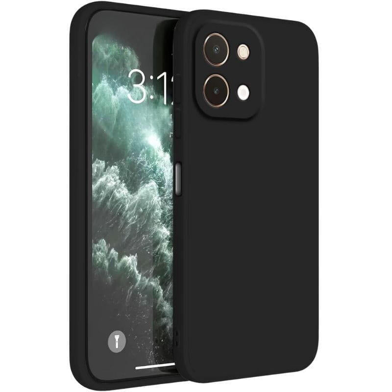 Funda Vivo Y28 Square Liquid Premium Negro