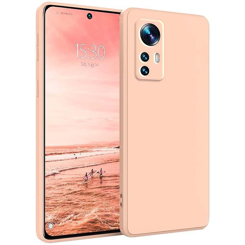 Funda Xiaomi 12 Lite Square Liquid Premium Rosa