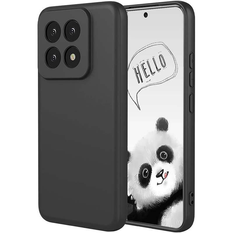 Funda Xiaomi 14t Pro Square Liquid Premium Negro