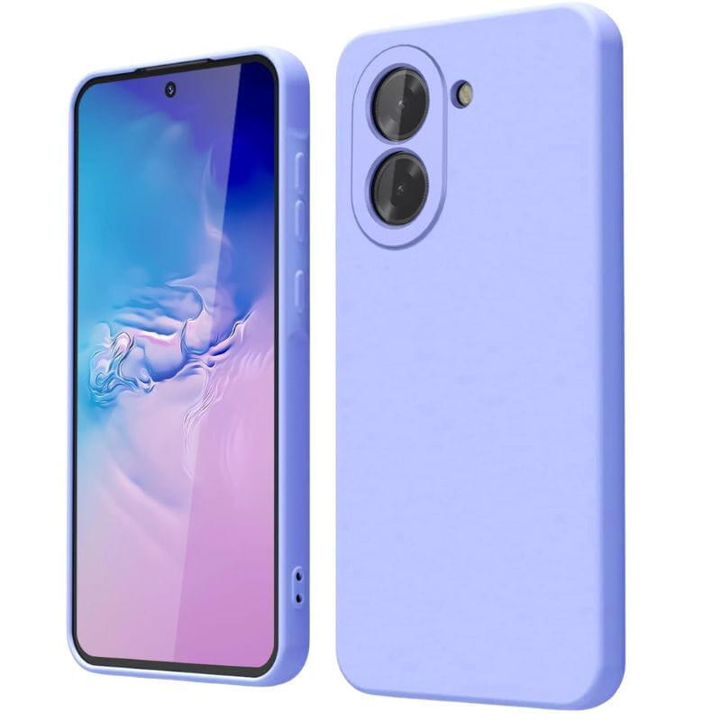 Funda Xiaomi Poco C71 Square Liquid Premium Lavanda