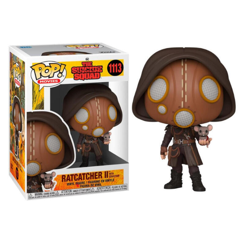 Funko Pop Dc Comics Escuadron Suicida Ratcatcher Ii Whit Sebastian Nº 1113 -Caja Original-