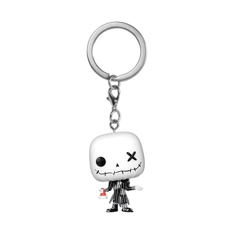 Funko Pop Keychain Disney: Patchwork Jack Skellington